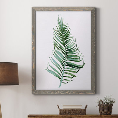 «Sage Frond II», reproduction sur toile encadrée