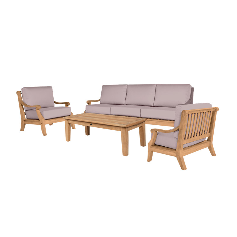 Outdoor 3 - Seat Patio Sofa, Sunbrella® Play Cameo