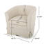 Chaise pivotante avec housse amovible-844179930
