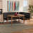 Cherianne 4 - Person Four Leg Base Dining Set-1043010465