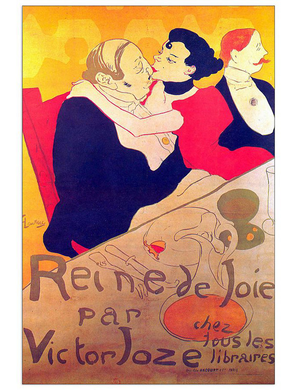 Henri De Toulouse-Lautrec - Wrapped Canvas Print, 135cm H x 90cm W x 1.8cm D