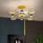 45.3" LED Ceiling Fan with Light and Remote,with Starry Sky-250608411