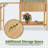  35" W x 24" D Cold Frame Greenhouse with Foldable Potting Table