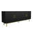 70'' Media Console, TV Stand for TVs up to 80'', Heavy Duty Metal Base-1954684868
