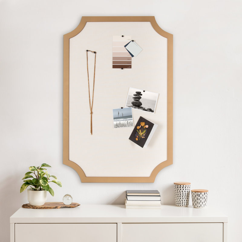 Scalloped Wall Mounted Pinboard