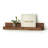 3 Piece Solid Wood Floating Shelf
