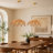3 -Light Bohemian Rattan Leaf Pendant Light (Bulb Include)