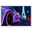 «Neon Eiffel Tower View» par Neon -863364870-863364878