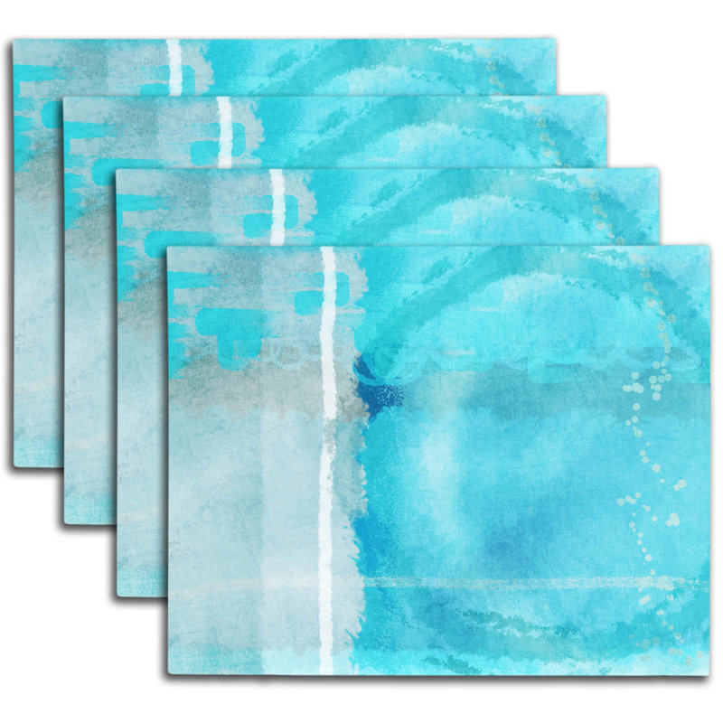 Napperon abstrait en polyester