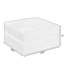 Canapé modulaire en L pour chambre à coucher en beige, minimaliste - canapé-lit confortable avec assise spacieuse, lit beige sans assemblage, design, tissu doux confortable