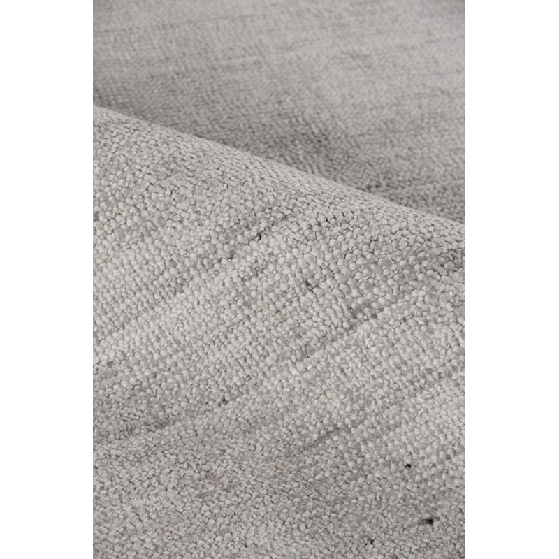 Catalina Hand-Loomed Synthetic Silver Area Rug, Rectangle 12' x 15'
