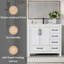 Ensemble de meuble-lavabo simple 36 po avec comptoir Sharee, robinet économiseur d'eau Sharee