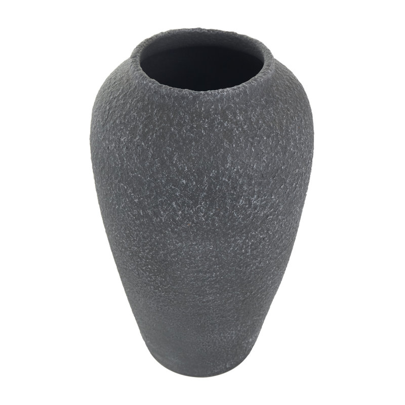 Vase décoratif en céramique, H 15,3 po x l 8,5 po x P 8,5 po