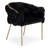 Lawncrest 18'' H Upholstered Metal Armchair-1201940212-1201940213