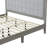 Solid Wood Platform Upholstered Headboard-1891635984