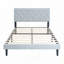 Lit plateforme tapissier en tissu capitonné à boutons, sans sommier, support à lattes de bois-906146289-906146302