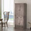 Armoire de rangement avec tiroir et tablettes réglables-445058017-445058028