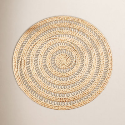 Natural Weave Rattan Placemat (Set of 4)