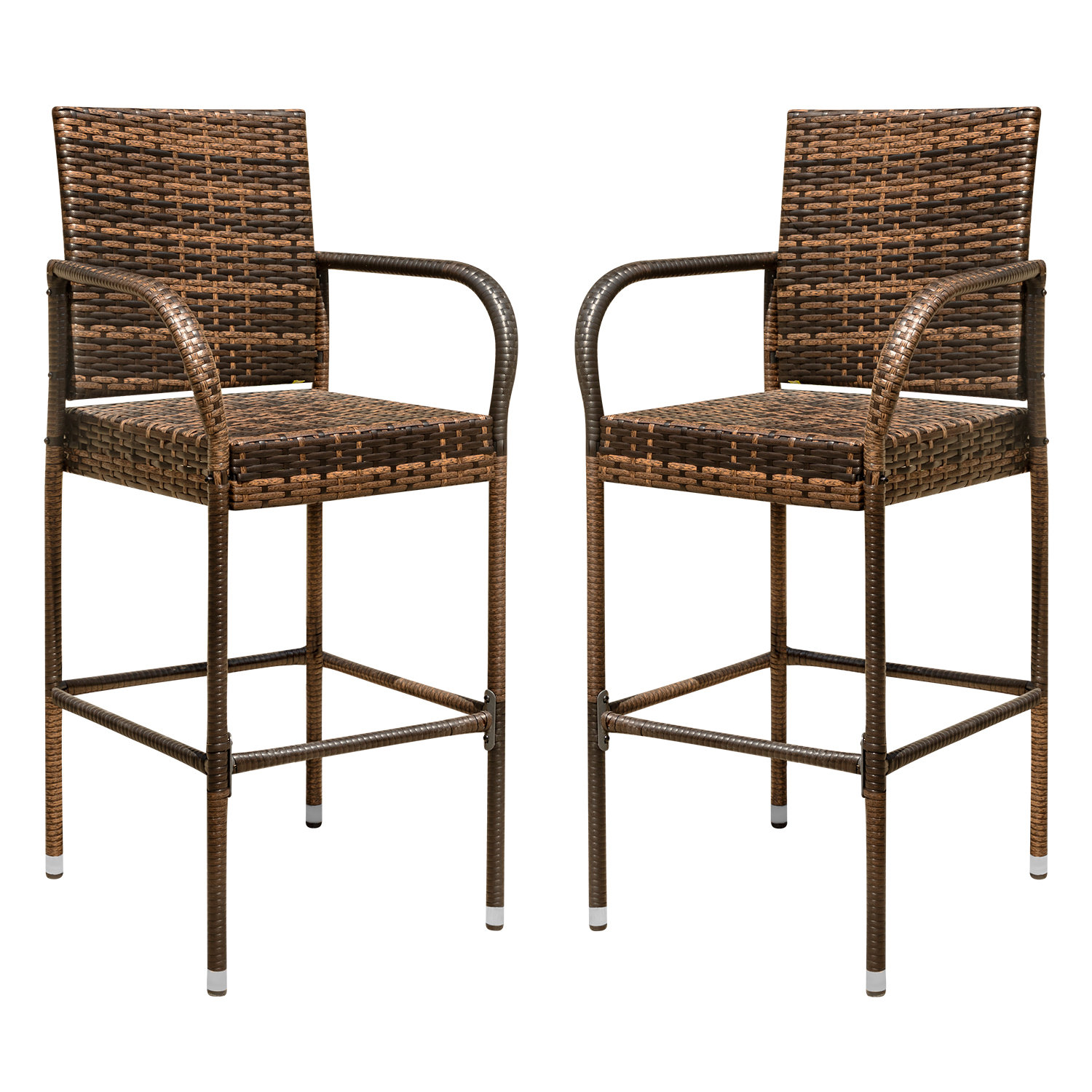 Lark Manor™ Marcela Outdoor Chair Patio Bar Stool & Reviews | Wayfair