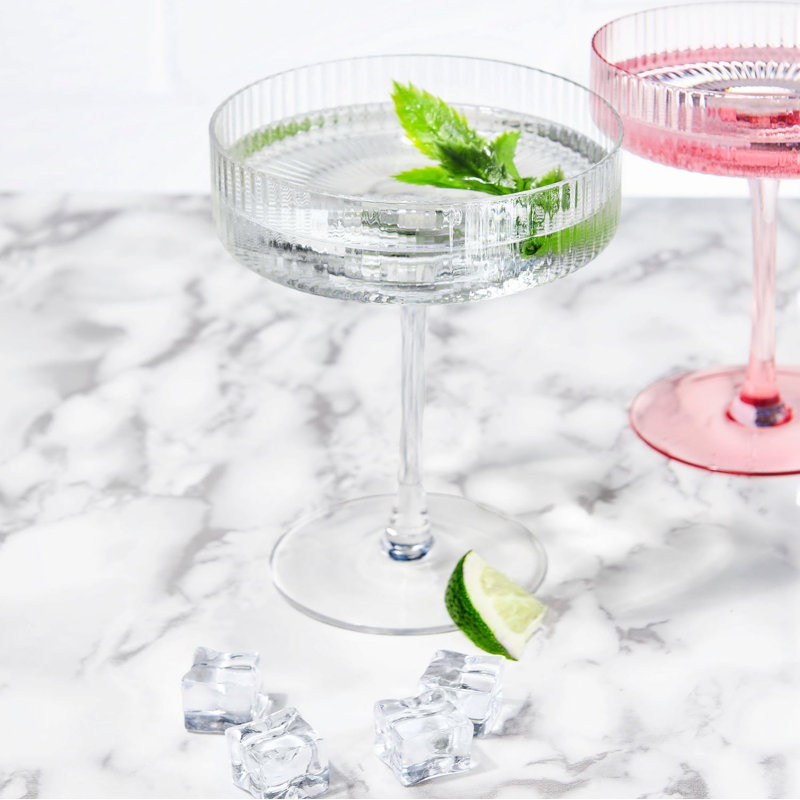 Harmon 10 oz Ensemble de cristal taillé, Clair