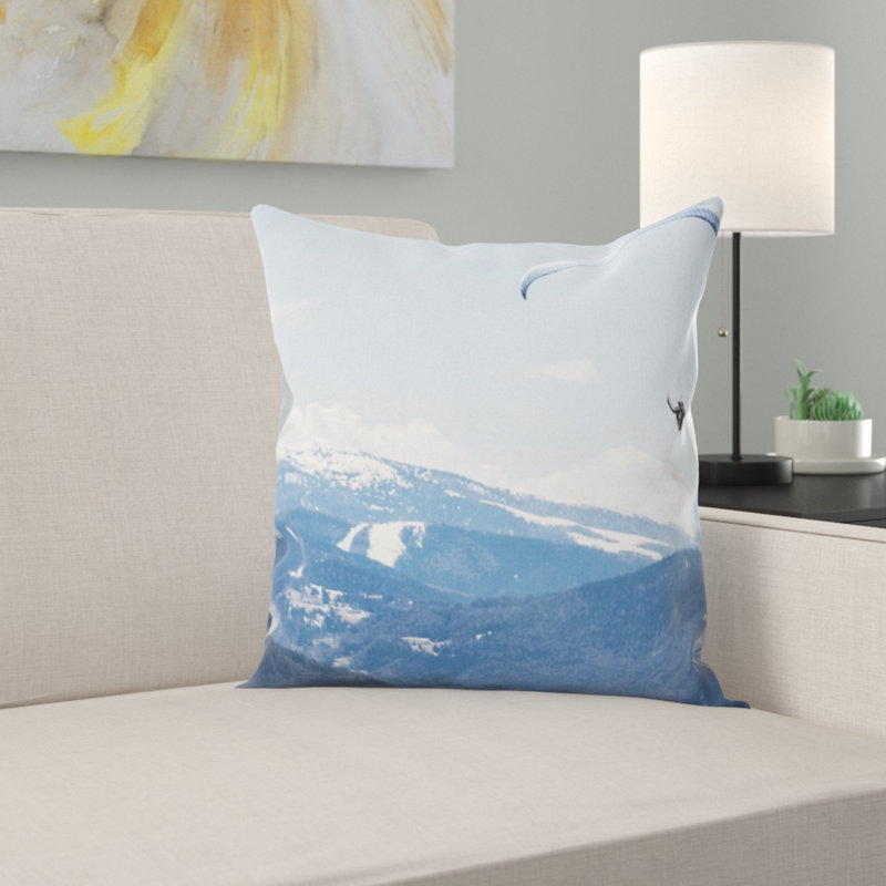 Coussin décoratif paysage