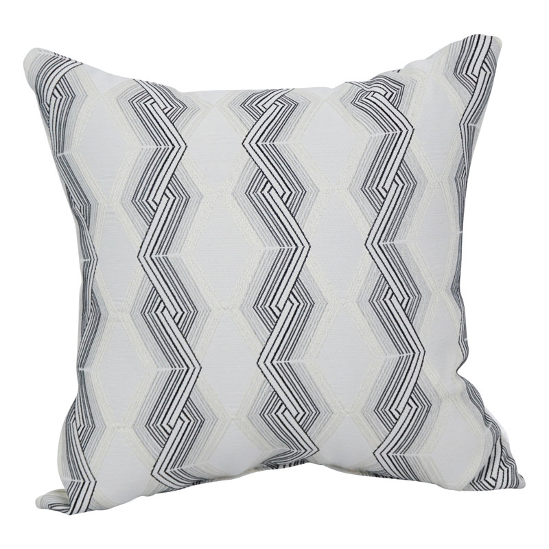 Geometric Reversible Throw Pillow