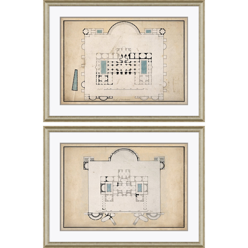 Dioclesian Baths I & II Giclee Print by David Phoenix