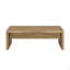 Table basse rectangulaire en bois d'ingénierie