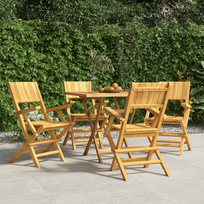 Foldable Outdoor Patio Dining Armchair