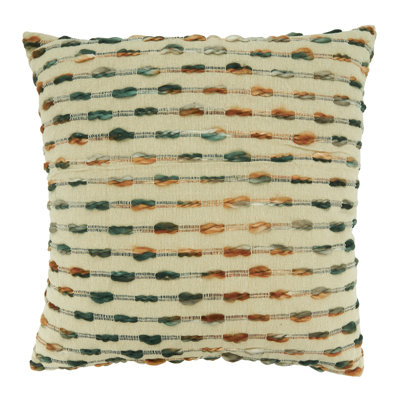 Moxie Collection Cotton Blend Reversible Throw Pillow
