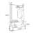 Stainless Steel Coat Rack Multi-Layer Storage