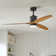 Hover 52-in Indoor/Outdoor Smart Ceiling Fan with Integrated LED + Remote
