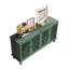 Solid Wood Cabinet Door Organizer