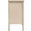 Armoire de rangement à 2 portes, tablette réglable, palette de couleurs de grain de bois classique, panneaux de porte sculptés exquis, - revêtement imperméable, réglage de la hauteur du bas, protection contre le basculement,-121362441