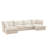U Shape Sectional Sofa Couch-964566120