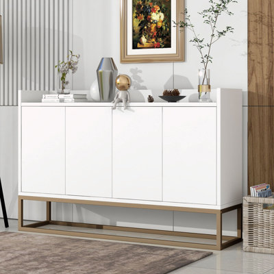 Kayla-Lilly Elegant Buffet Cabinet with Large Storage Space