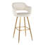 Contemporary Fixed-Height Barstool