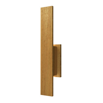 Manufactured Wood LED Flush Mounted Sconce