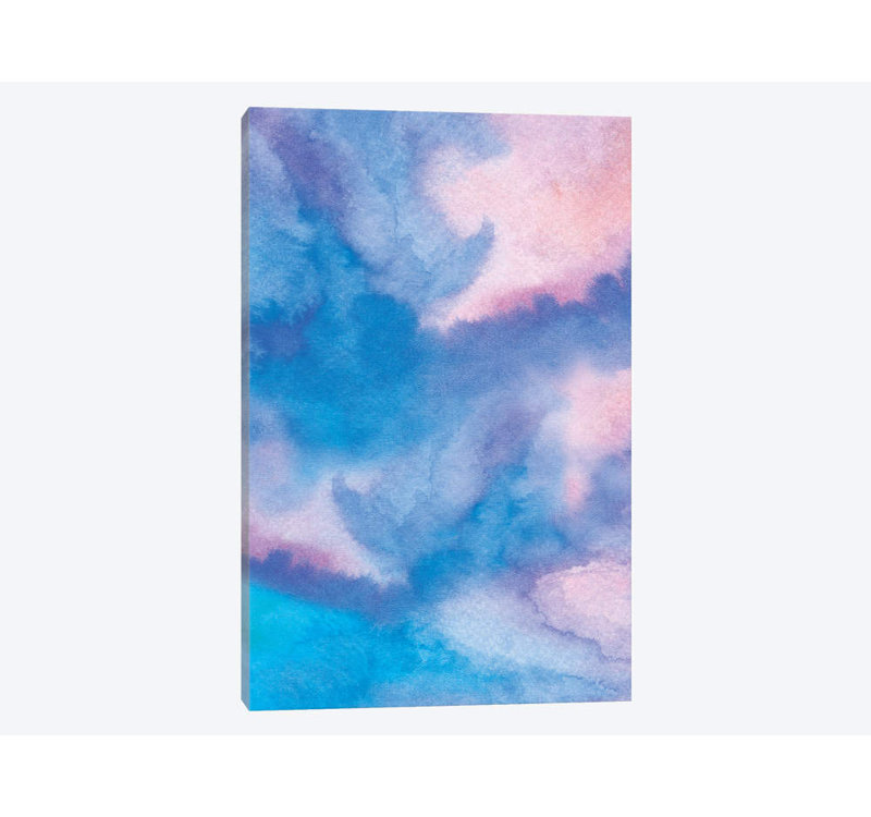 «Abstract viii» par Marco Gonzalez - Estampe numérique sur toile tendue avec châssis, H 18 po x l 12 po x P 1,5 po