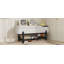 Banc de rangement rembourré Farmhouse avec compartiment caché, banc d'entrée moderne pour le salon, le vestibule et les couloirs-1785650752