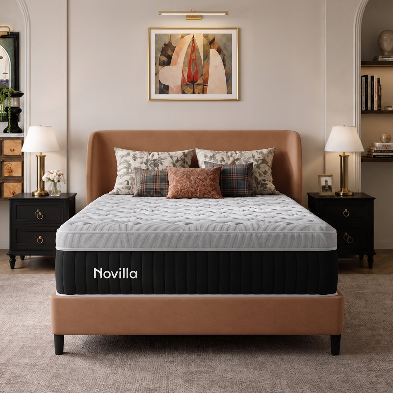 Novilla Cooling 7-Zones Support Pocket Sprung Mattress, Small Double (4'), 30cm