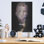 Winston Porter «Portrait 1» par Oscar Alvarez Pardo, art mural en métal