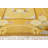 Vintage One-of-a-Kind Rectangle 5'6" X 7'8" 1960s Wool Area Rug in Yellow