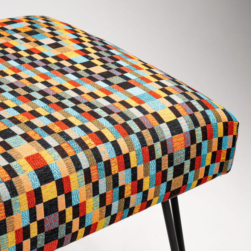 Ramford Velvet Upholstered Bench, H40 x W100 x D30cm