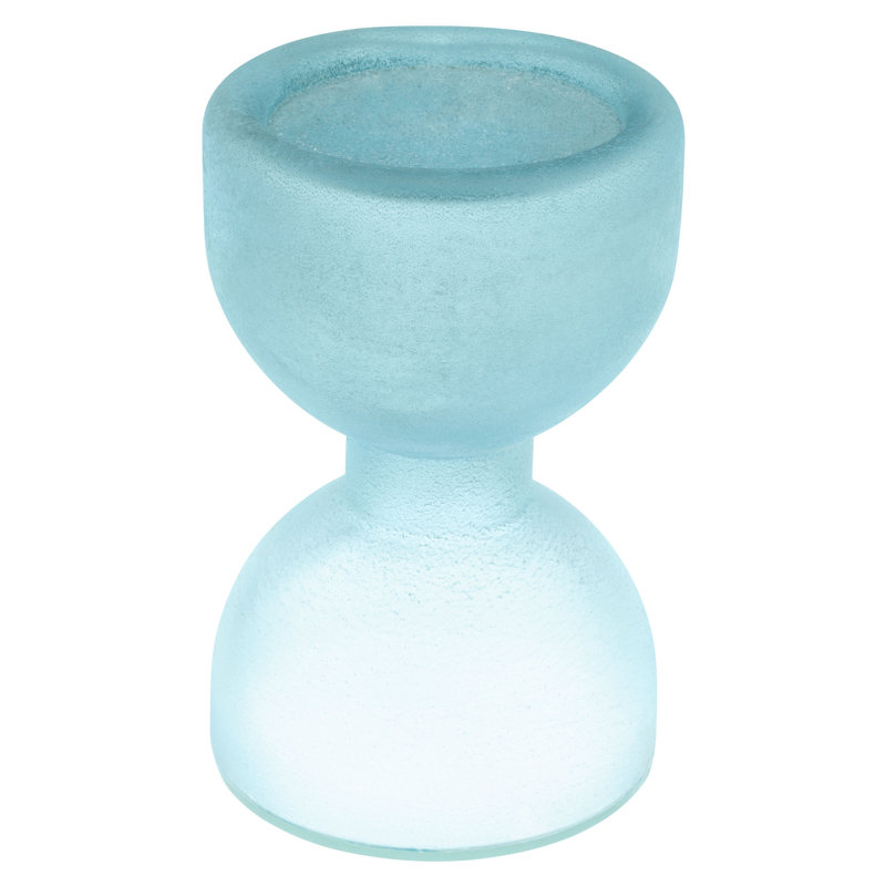 CAPRICIO CANDLESTICKS MEDIUM (S23), 3.76" H x 6.26" W x 3.76" D