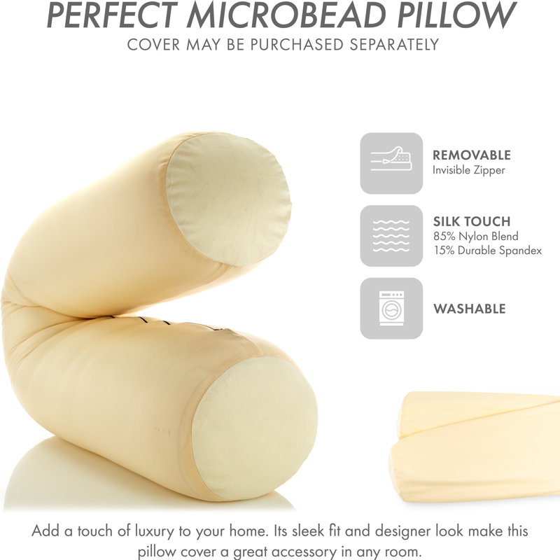 Foam Firm Cooling Pillow, Off White Creme