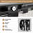Aluminum Frame Double Sliding Shower Door, 1/4" (6Mm) Clear Tempered Glass With Explosion-Proof Film, Dual Stainless Steel Handles-118574500