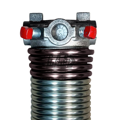 234x2x27 Galvanized Torsion Spring - Black
