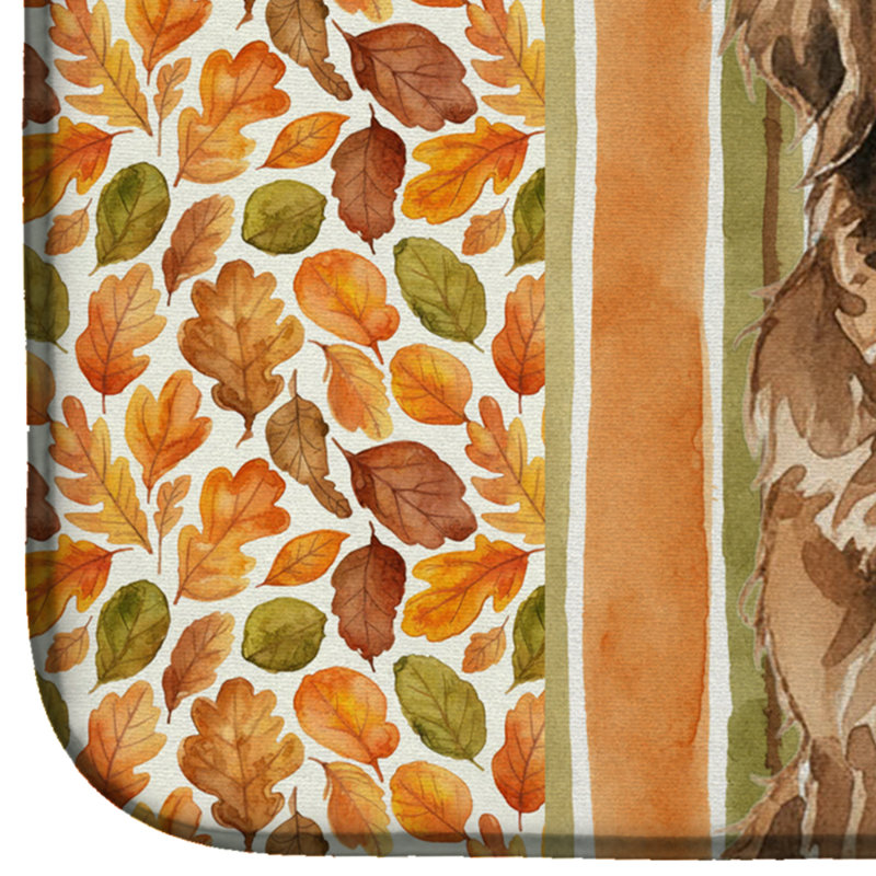 Tapis de séchage brun brun Terre-Neuve Heirloom, Brun