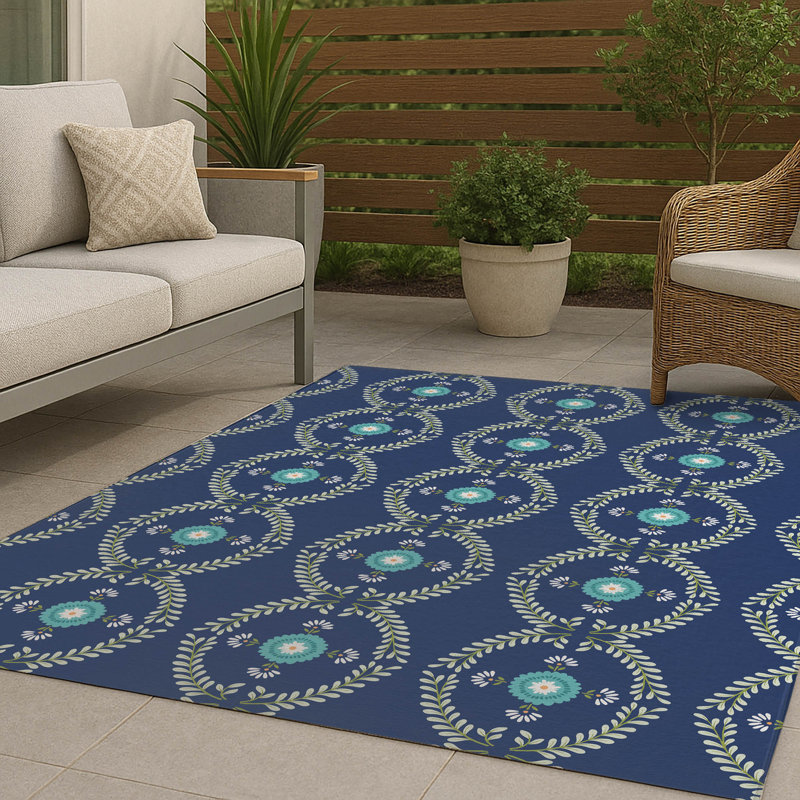 Bree Non Slip Outdoor Rug, Rectangle 8' x 10'